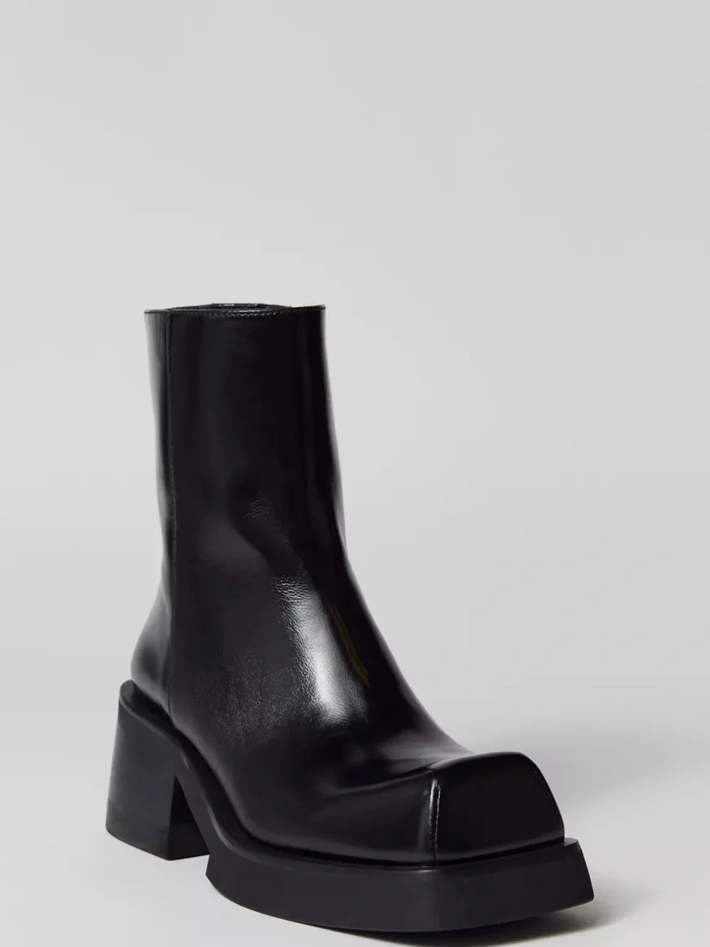 JEFFREY CAMPBELL RESEARCH BLACK BOOTS